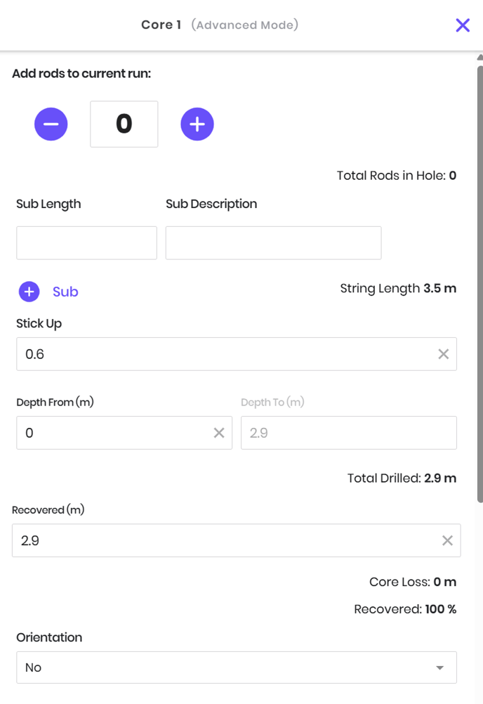 ACRC Barrel Constants Add Core modal