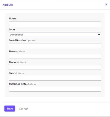 Add DrillType Directional