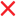 Red X